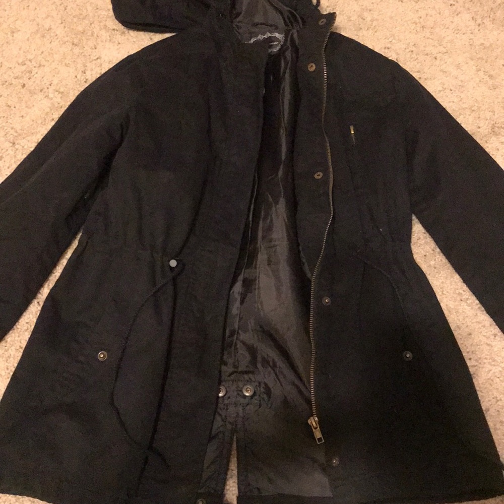 Black coat